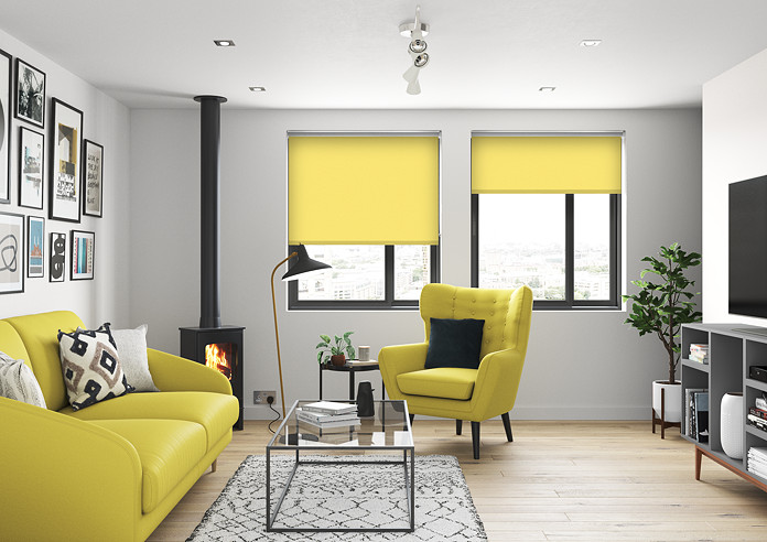 Energy Saving (Blackout), Sunset - Twist&Fit Roller Blind - Image 5